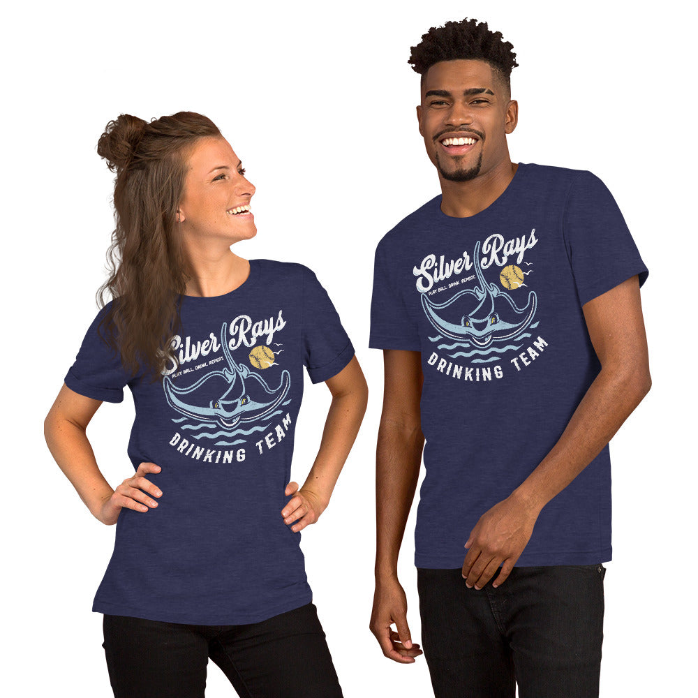 Silver Rays - Vintage Drinking Team - Unisex t-shirt