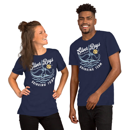 Silver Rays - Vintage Drinking Team - Unisex t-shirt