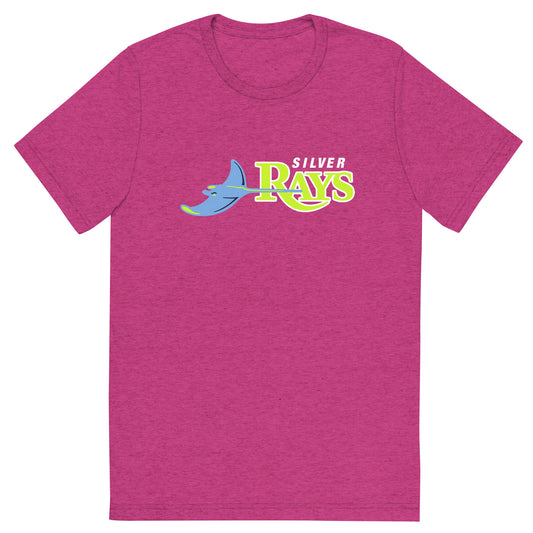 Super Soft Short sleeve t-shirt - Silver Rays Bright Logo